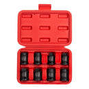 Sunex 2841 8Pc 1/2"Dr Pipe Plug Socket Set - Pelican Power Tool