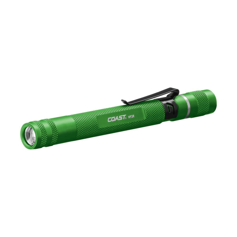 COAST Products 21519 Hp3R Rechargeable Focusing Penlight / Green Body - Pelican Power Tool