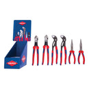Knipex 9K 00 80 120 US 6Pc 2Ea 8" Needle/10" Cutter/10" Cobra Comfort Gri - Pelican Power Tool