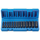 Grey Pneumatic 9714MD 1/4" Surface Drive 14-Piece Deep Metric Set - Pelican Power Tool