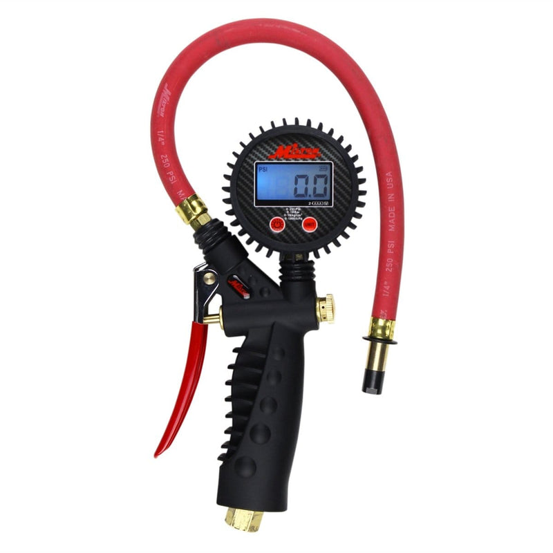 Milton Industries S-574D Inflator Gauge, Digital, Straight Chuck - Pelican Power Tool