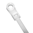 K Tool International KTI-77070 Cable Zip Tie 7In. Nat. 100/Pk 50Lb Tensile W/Mt. - Pelican Power Tool