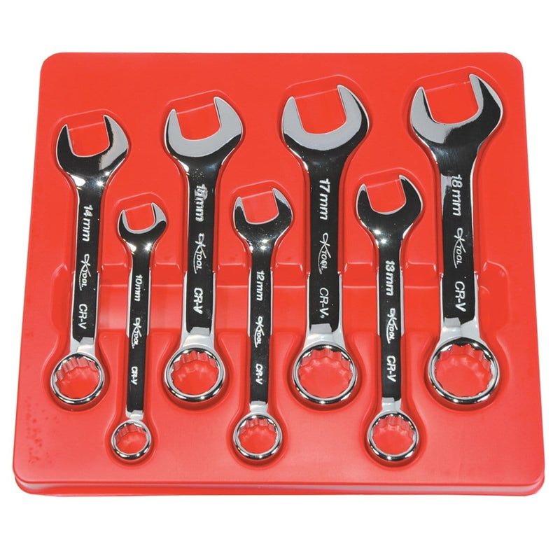 K Tool International KTI-41700 Combination Wrench Set Metric - Pelican Power Tool