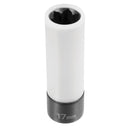 Grey Pneumatic 2017MF 1/2" Drive x 17mm Deep Length Mercedes Protector Impact - Pelican Power Tool