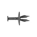 Auto Body Doctor DYN-6123RX Fascia Retainers, Black Nylon, Size: 3/8" (9.5mm), Stem: 23/32", Head: 1", GM 14045480, Qty: 2 - Pelican Power Tool