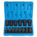 Grey Pneumatic 1714U 1/2" Dr. 14 Pc. Std. Length Frac.Univ.Set  - 12 Point - Pelican Power Tool