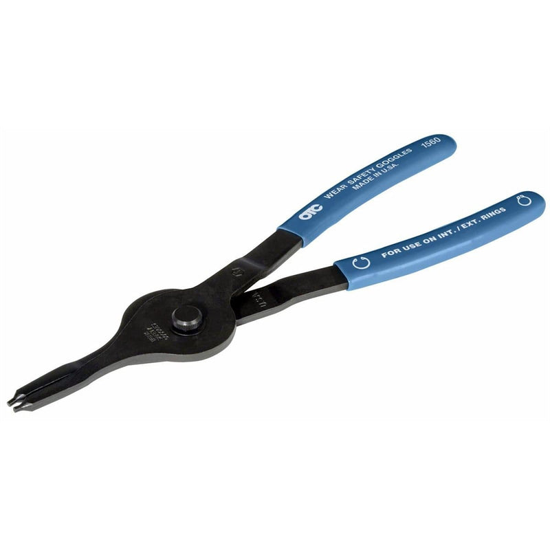 OTC 1560 Snap Ring Pliers Convertible .090In. 0 Degree Tip - Pelican Power Tool
