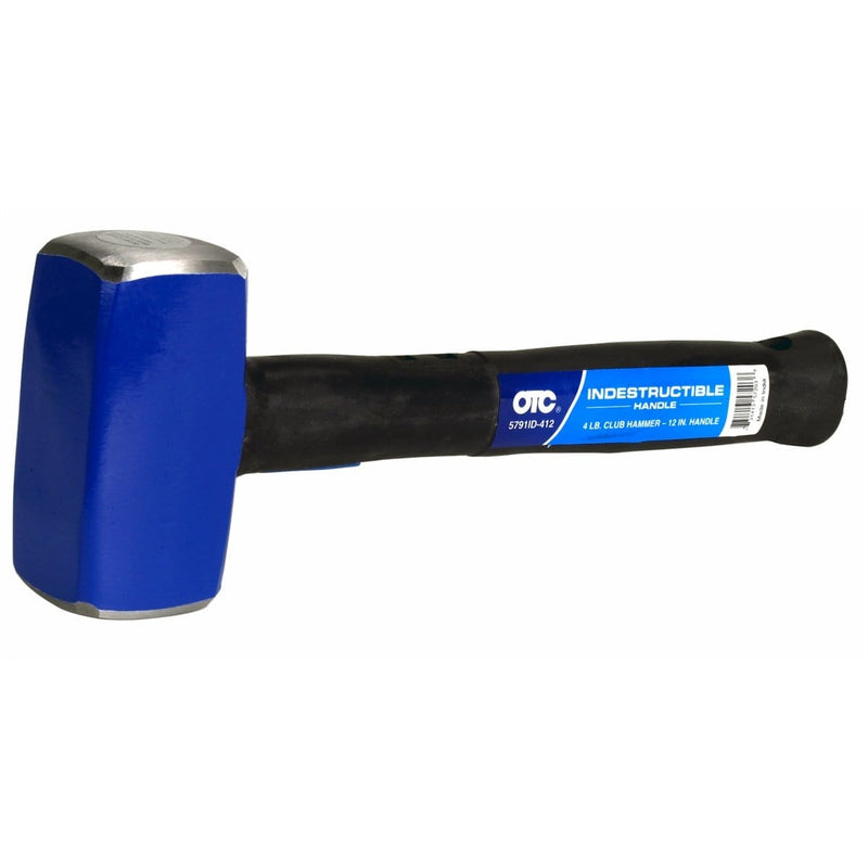 OTC 5791ID-412 4 Lb., 12 In. Long Club Hammer, Indestructible Han - Pelican Power Tool