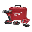 Milwaukee 2606-22CT M18 Comp 1/2" Drill Driver (2) Batt Kit - Pelican Power Tool
