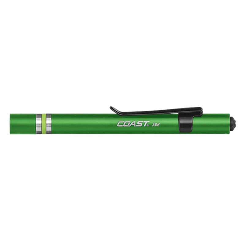 COAST Products 21515 A8R Rechargeable Flashlight Green Body In Gift Box - Pelican Power Tool