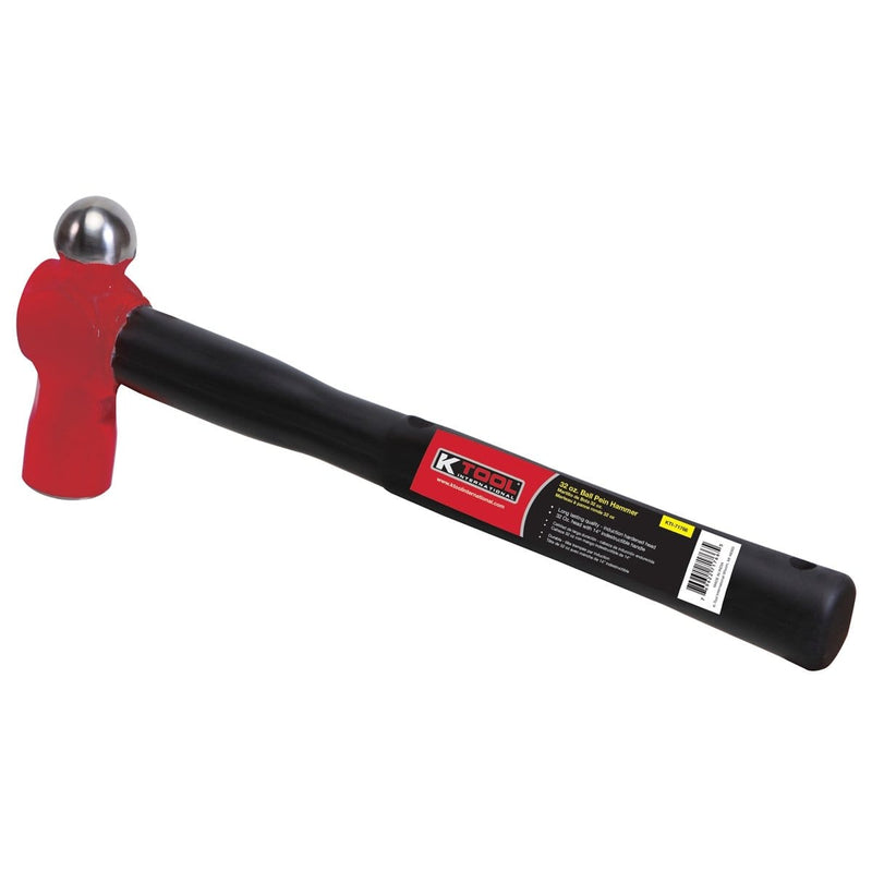 K Tool International BPID/32/14 32 Oz. Ball Pein Hammer With 14 In. Handle - Pelican Power Tool