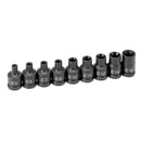 Grey Pneumatic 1219ET 3/8" Drive 9 Piece External Star Impact Socket Set - Pelican Power Tool