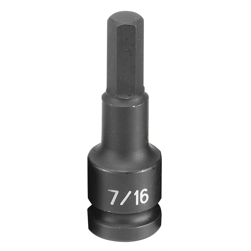 Grey Pneumatic 2914F 1/2 in. Drive x 7/16 in. Hex Driver - Pelican Power Tool