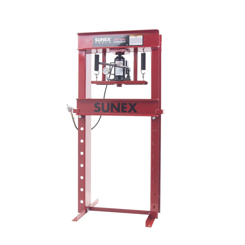 Sunex 5720AH 20 Ton Air/Hydraulic Shop Press - Pelican Power Tool