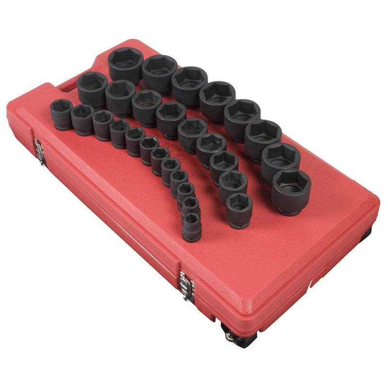 Sunex 4696 3/4" Drive 29 Piece Sae Impact Socket Set - Pelican Power Tool