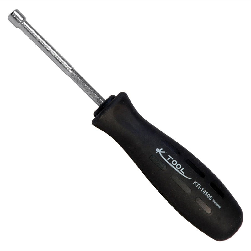 K Tool International KTI-14505 Metric Nutdriver 5Mm X 75 Soft-Grip Handle - Pelican Power Tool