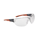 Bolle Safety NESSPPSI Safety Glasses Ness Plat Asaf Clear Lens - Pelican Power Tool