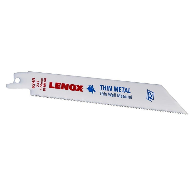 IRWIN 20568 Recip Blades 5Pk, 624R, Bi-Metal, 6" Long, 24 Tpi - Pelican Power Tool