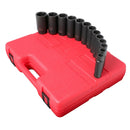 Sunex 2651 Socket Set Impact 1/2In. Drive 13 Pc Deep Sae 6 Pt - Pelican Power Tool