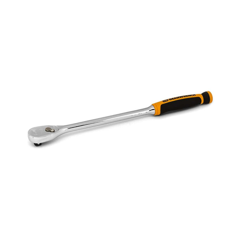 GearWrench 81265T 3/8" Dr 90T Cushion Grip Long Handle Ratchet - Pelican Power Tool