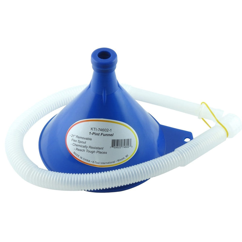 K Tool International KTI-74602-1 Long Flexable Transmission Funnel - Pelican Power Tool