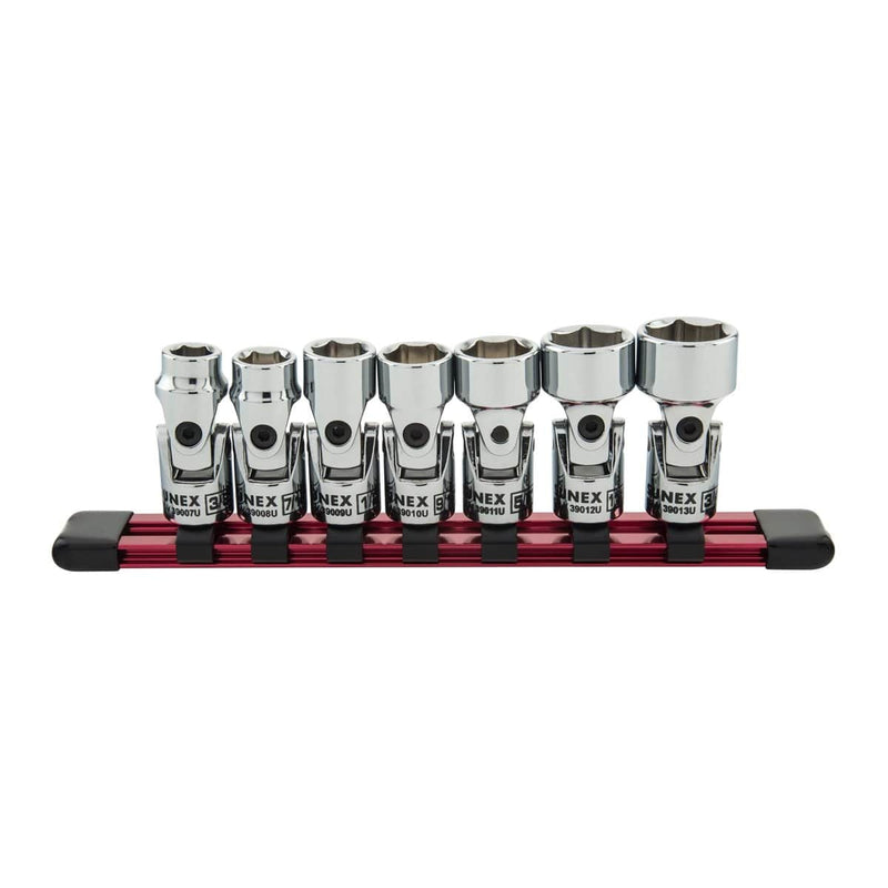 Sunex 39001U 7-Piece 3/8 In. Drive Universal Socke - Pelican Power Tool