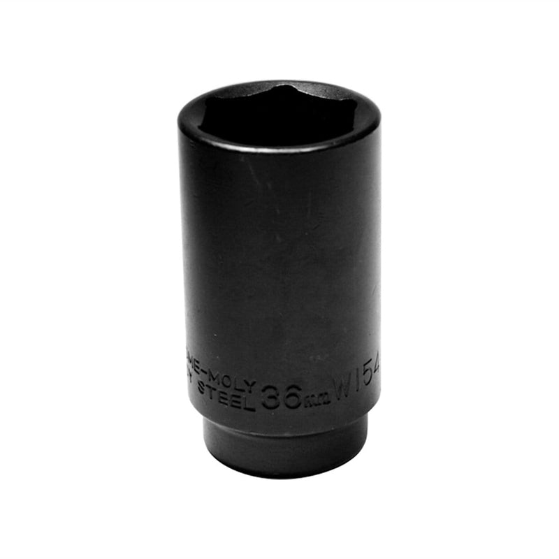 Wilmar Corp. / Performance Tool W154 36Mm Fwd Axle Nut Skt Chr-Moly - Pelican Power Tool