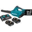 Makita XBU02PT1 18V X2 (36V) Lxt 5.0 Ah Brushless Cordless Blower Kit W/ (4) Batteries - Pelican Power Tool