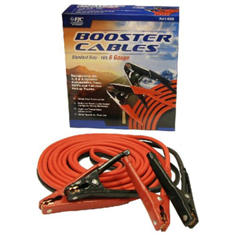 FJC, Inc. 45229 6 Ga 16Ft 500 Amp Clamp - Pelican Power Tool