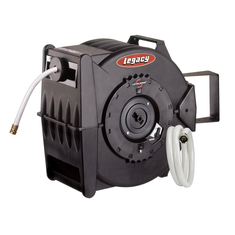 Legacy Manufacturing L8349 Levelwind Retractable Cold Water Hose Reel With 5 - Pelican Power Tool