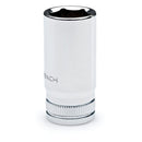 GearWrench 80389S 3/8" Drive 6 Pt. Mid Length Metric Socket 7Mm - Pelican Power Tool