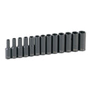 Grey Pneumatic 1213MD 3/8" Drive 13-Piece Deep Metric Set - Pelican Power Tool