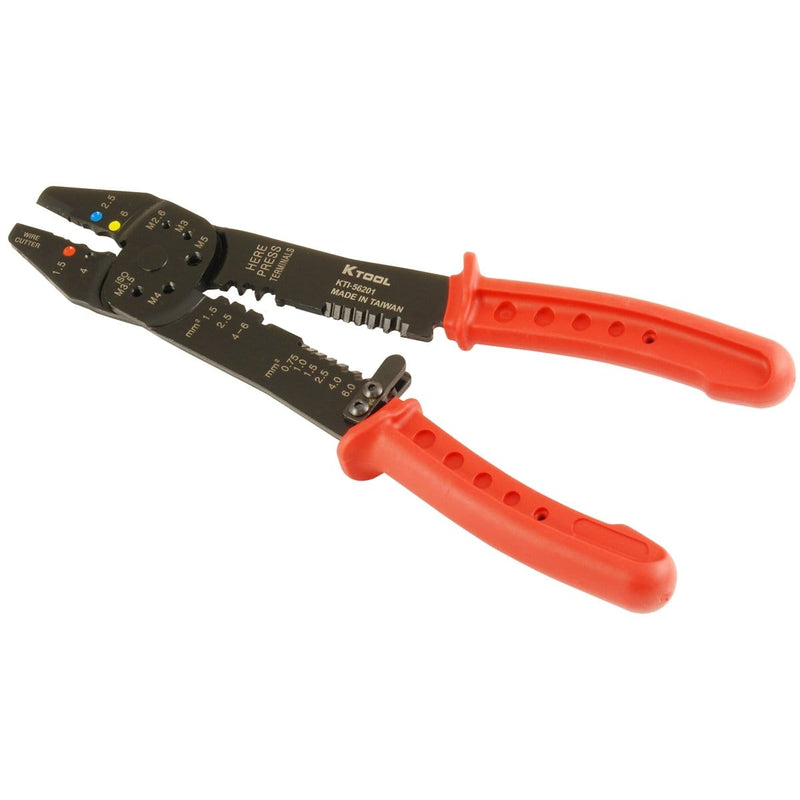 K Tool International KTI56201 9-Inch Multi-Function Crimping Tool - Pelican Power Tool