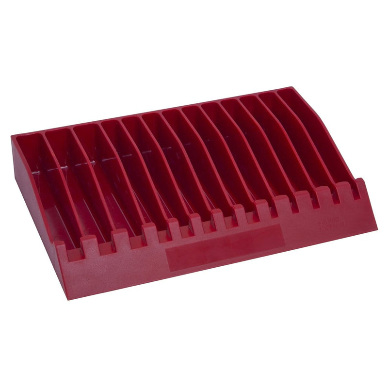 Lisle 40490 Pliers And Wrench Rack, Red - Pelican Power Tool