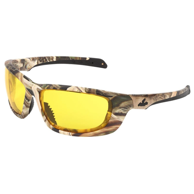 MCR Safety MOUD114PF Safety Glasses Mossy Oak Shadow Grass Blades Camo - Pelican Power Tool