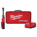 Milwaukee 2559-21 M12 Fuel 1/4" Ext Reach Ratchet 1 Batt Kit - Pelican Power Tool