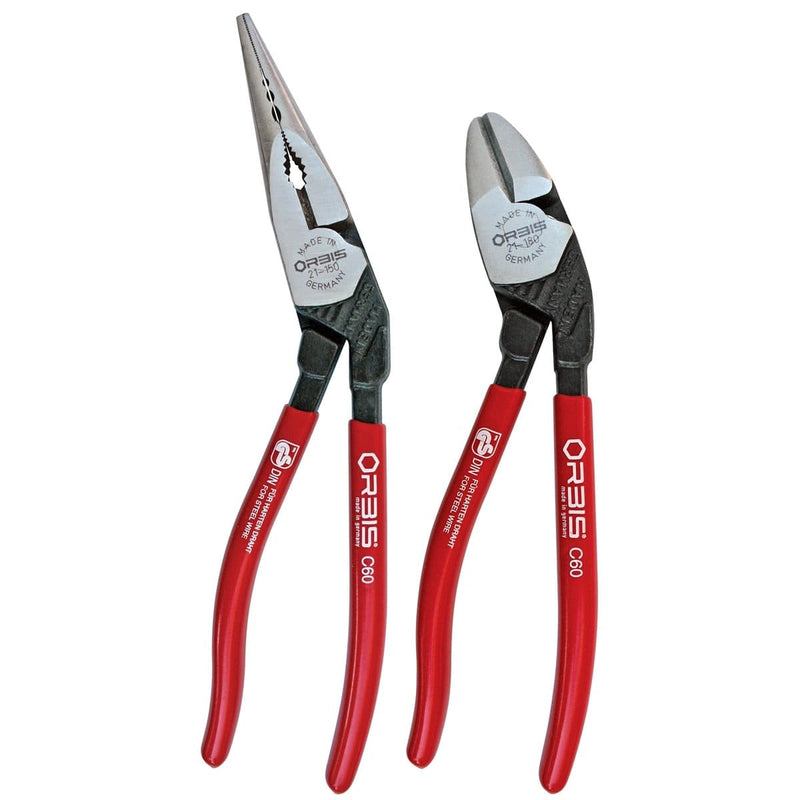 Knipex 9K 00 80 97 US Orbis 2-Piece Angled Pliers Set - Pelican Power Tool