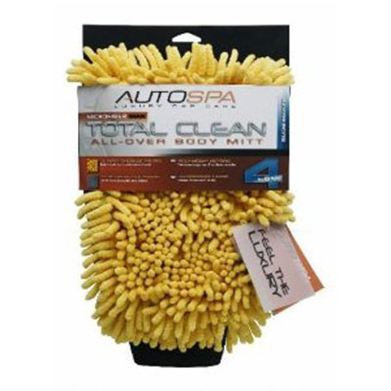 Carrand 45602AS Microfiber Max Total Clean Body Mitt-4 In 1, 7"X10" - Pelican Power Tool