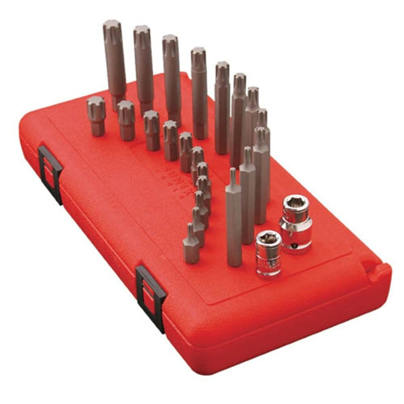Sunex 9724 24-Piece Ribe Bit Set - Pelican Power Tool