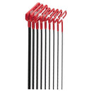 Eklind Tool Company 53198 Hex Key Set 8 Pc T-Handle 9In. Sae 3/32-1/4In.Cush - Pelican Power Tool