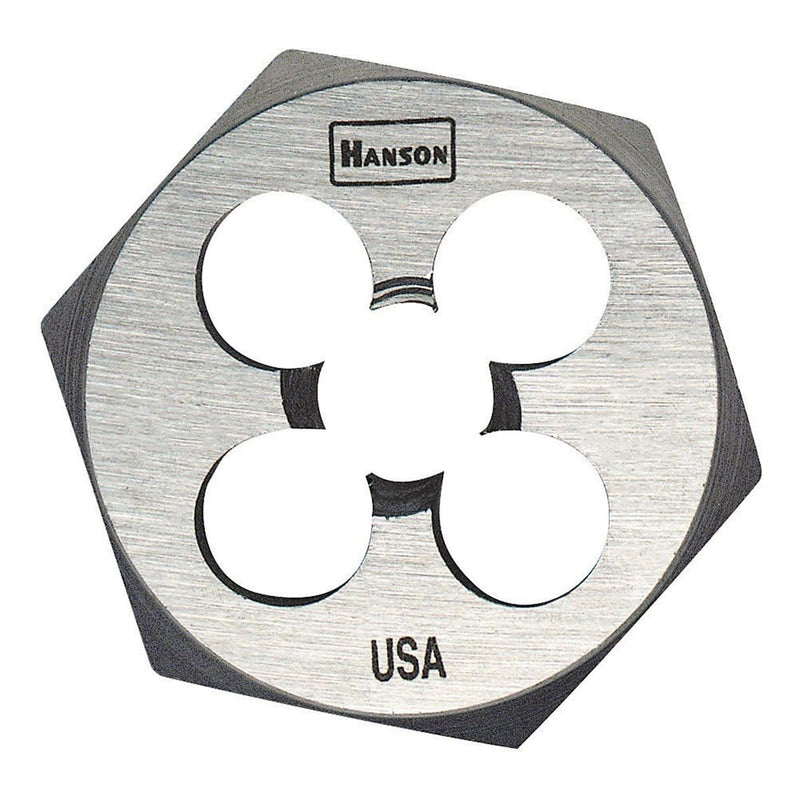 Hanson 6520 1/4"-20 Die Hex - Pelican Power Tool