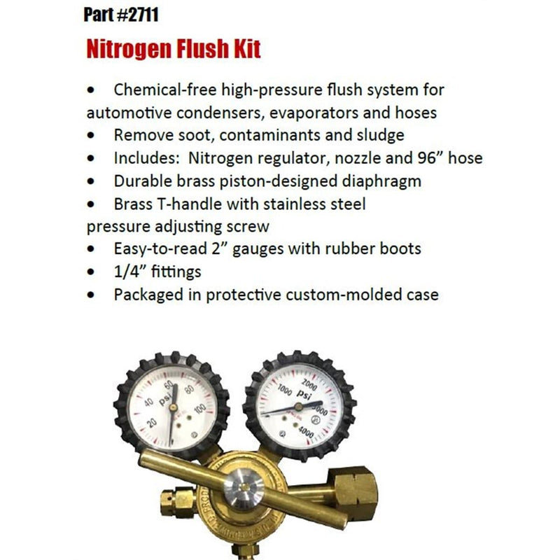 FJC, Inc. 2711 Nitrogen Flush Kit - Pelican Power Tool