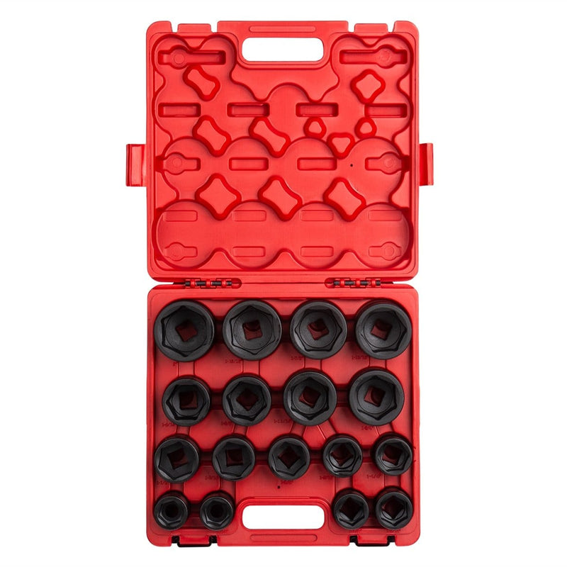 Sunex 4683 3/4" Drive 17 Piece Sae Heavy-Duty Impact Socket S - Pelican Power Tool