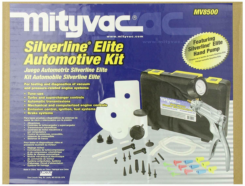 Mityvac MV8500 Silverline Elite  Hand Vacuum / Pressure Pump - Pelican Power Tool