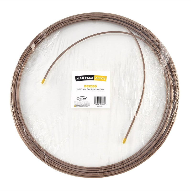 S.U.R. and R Auto Parts BCC350 3/16" Max Flex Brake Line - Pelican Power Tool