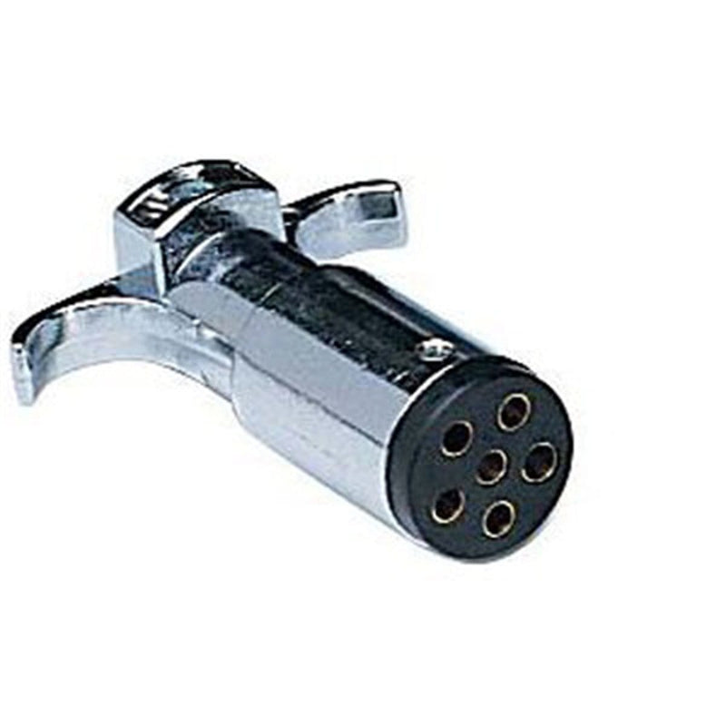 United Marketing Inc. 48445 6-Pole Round Trailer End - Pelican Power Tool