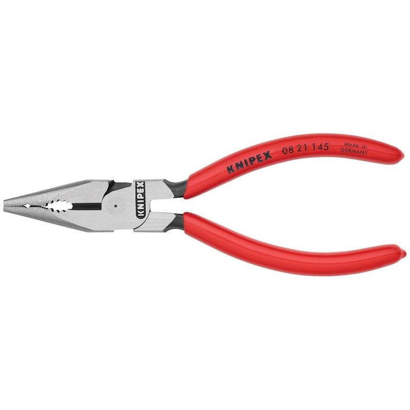 Knipex 08 21 145 6" Needle-Nose Combo Pliers - Pelican Power Tool