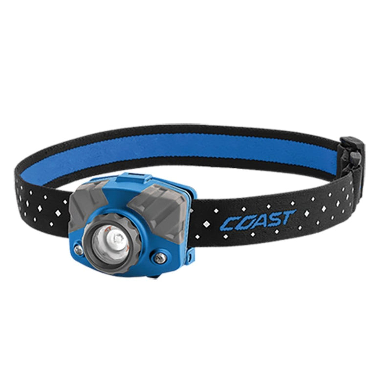 COAST Products 20617 Fl75R Rechargeable Headlamp Blue Body In Gift Box - Pelican Power Tool