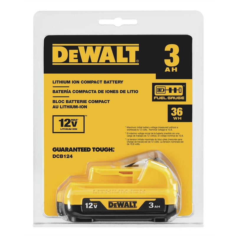 DeWalt DCB124 3.0 Ah 12V Battery - Pelican Power Tool