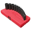 Sunex 3680 Soc Set Dp Imp 12Pt 3/8Dr 12Pc Sae - Pelican Power Tool